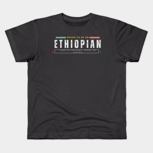 Proud Ethiopian Kids T-Shirt